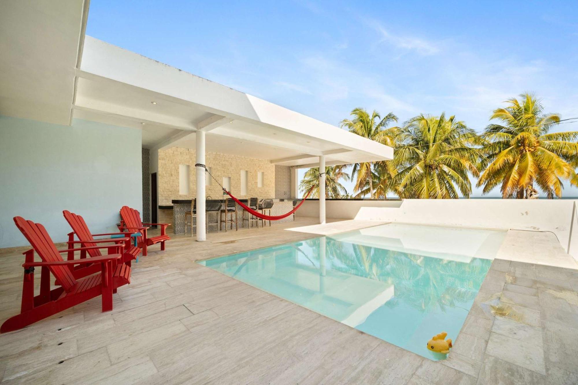 Beachfront Coco Modern Designer House By Peninsula Stays San Crisanto Buitenkant foto