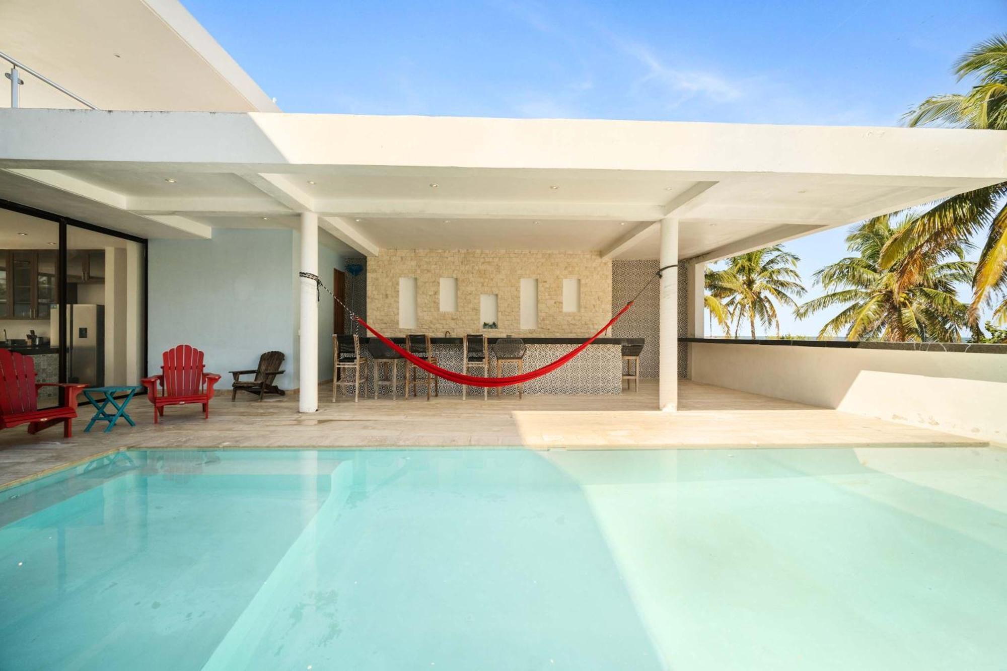 Beachfront Coco Modern Designer House By Peninsula Stays San Crisanto Buitenkant foto